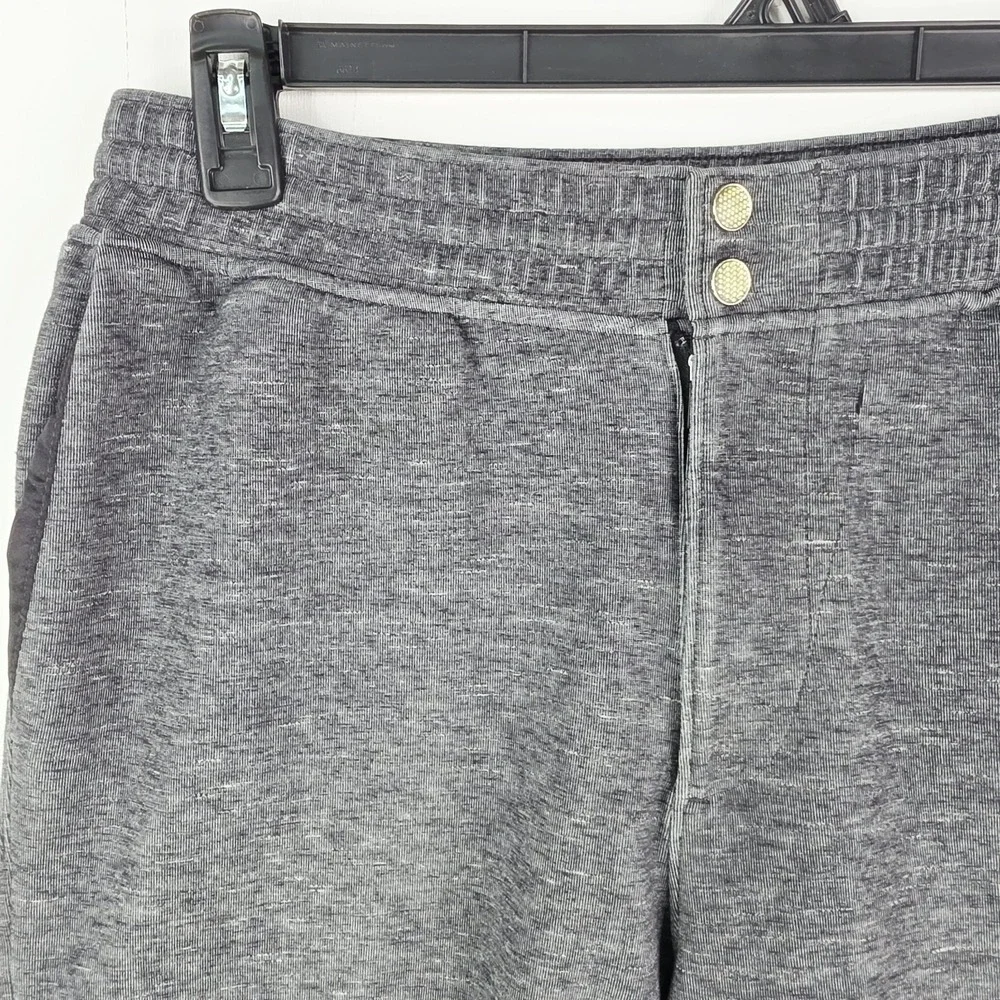 Nike Air Jordan Pants Men's Size Large Charcoal Gray‎ Snap Buttons 632074-032